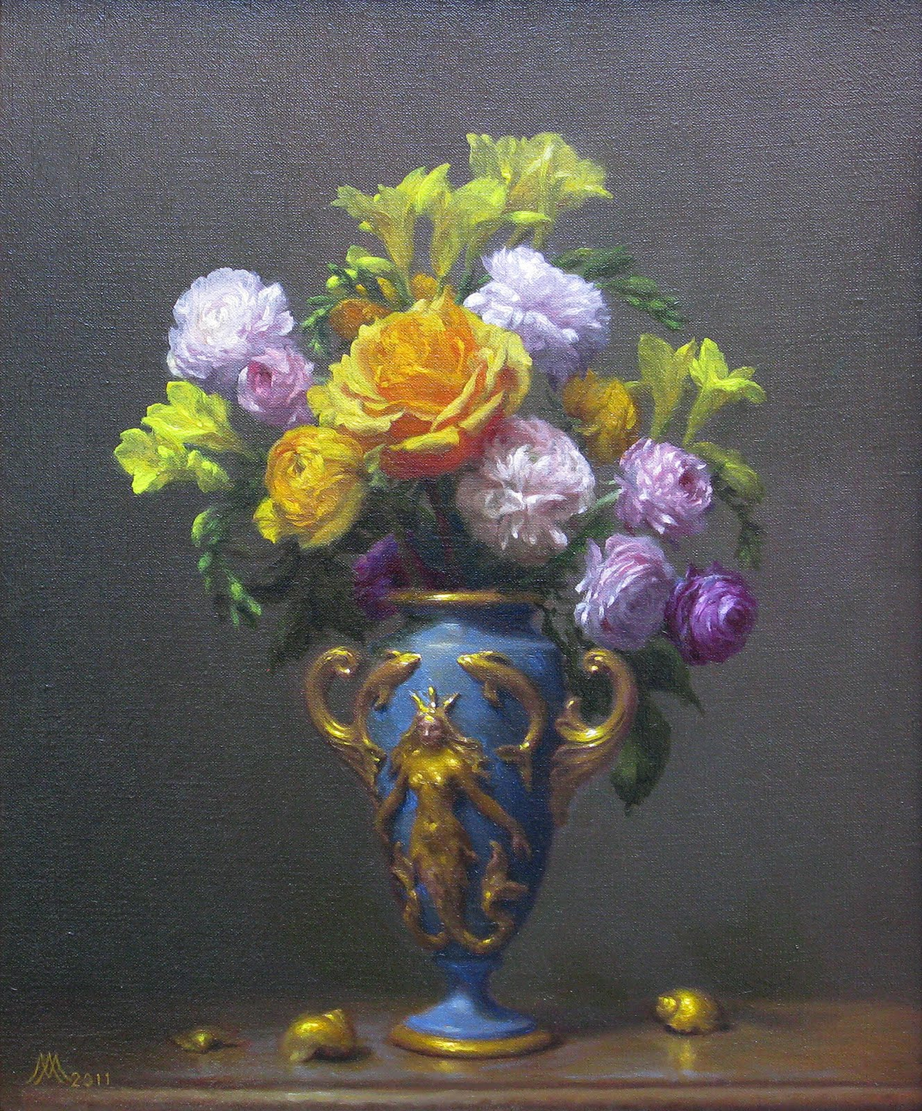 1328x1600 Floral Still Life Paintings - Floral Still Life Painting