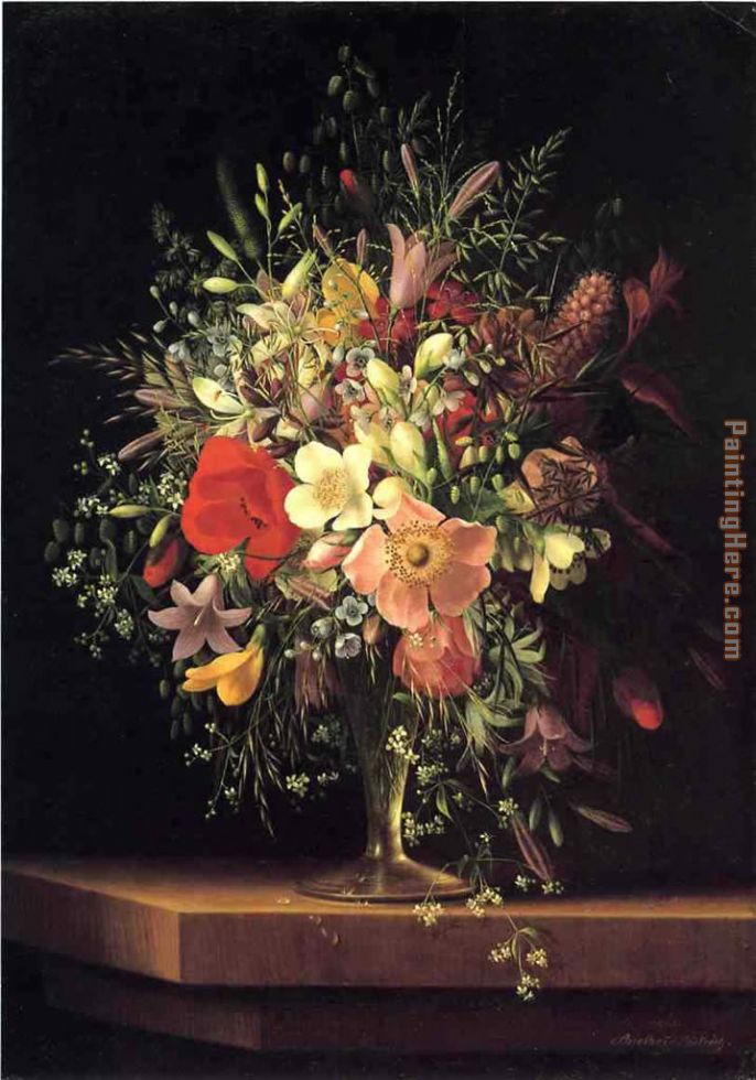 686x980 Adelheid Dietrich Floral Still Life Painting Anysize 50% Off - Floral Still Life Painting