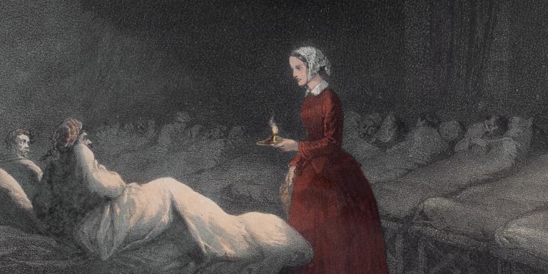 768x384 Florence Nightingale The Lady With The Lamp National Army Museum - Florence Nightingale Painting