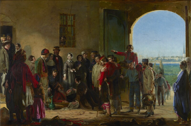 800x530 Npg 6202 Mission Of Mercy Florence Nightingale Receiving - Florence Nightingale Painting