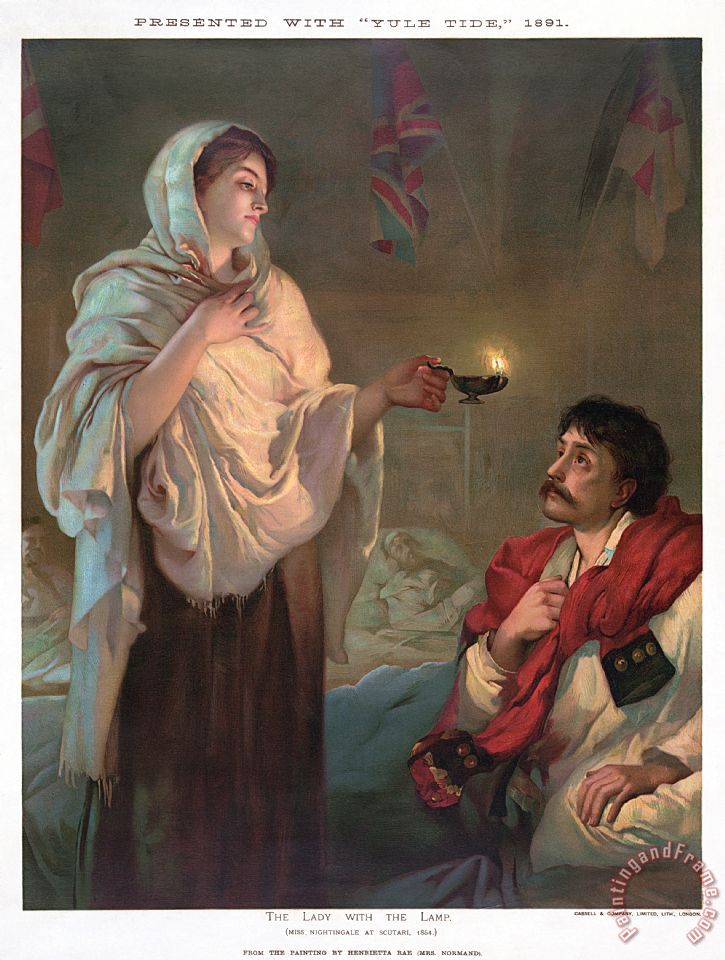 725x960 Others Florence Nightingale Painting - Florence Nightingale Painting