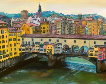 340x270 Florence Painting Etsy - Florence Painting