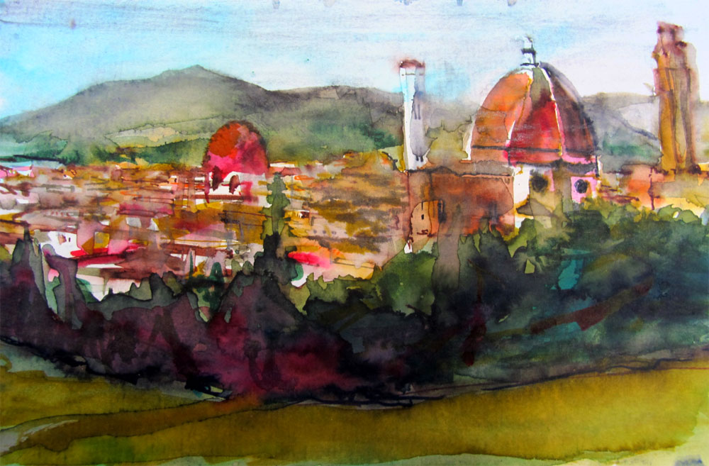1000x657 Framing Florence 14 Paintings And Sketches That Will Make You - Florence Painting