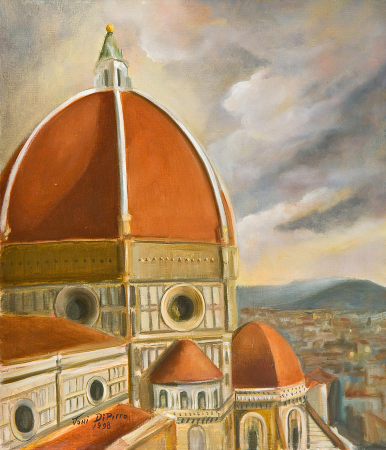 772x900 Duomo - Florence Painting