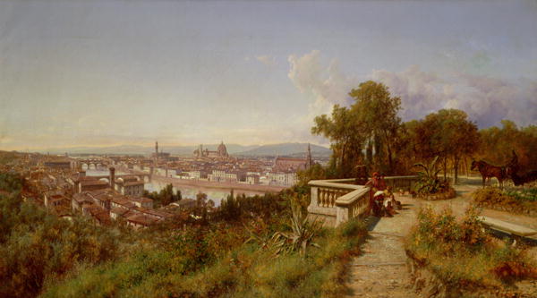 600x333 Florence Painting Andreas Marko Oil Paintings - Florence Painting