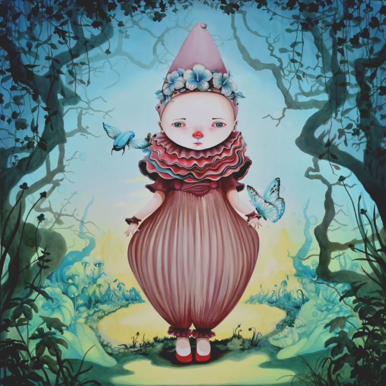 770x770 Saatchi Art The Seed Painting By Ivana Flores - Flores Painting