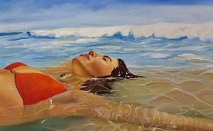 300x184 Florida Beach Paintings Fine Art America - Florida Beach Painting