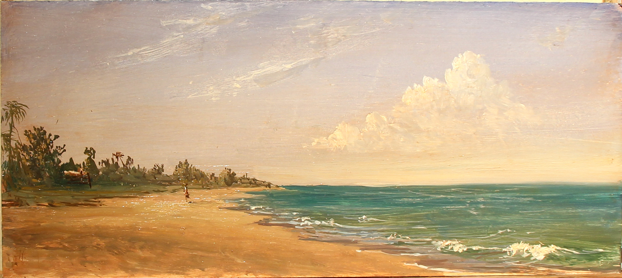 2040x912 Painting Florida Landscape - Florida Beach Painting