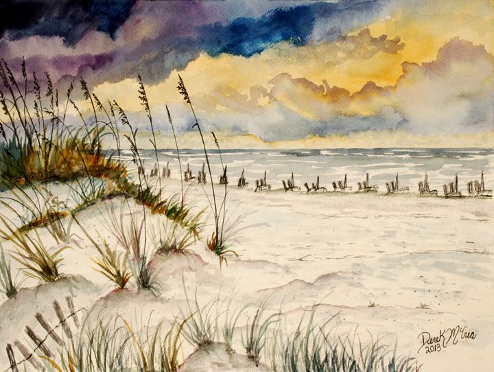 720x542 Destin Florida Beach Art - Florida Beach Painting