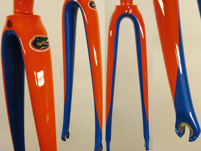 675x506 Jack Kane Custom Racing Bicycles - Florida Gators Painting