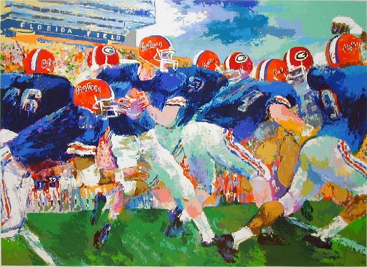 749x545 Leroy Neiman Florida Gators Painting Best Paintings For Sale - Florida Gators Painting
