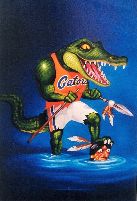 450x663 Paintings And Murals By H.d. Michael - Florida Gators Painting