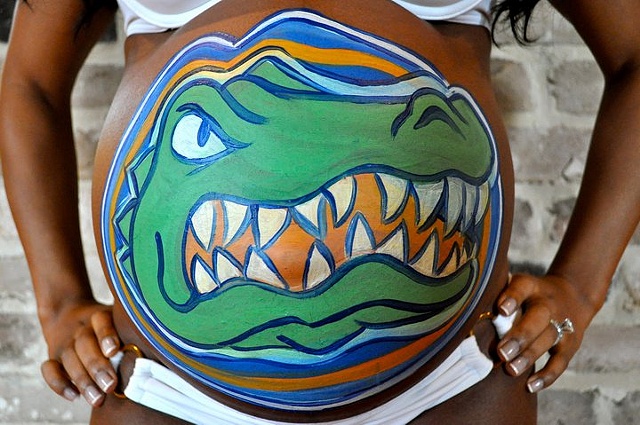 640x425 Shannon Kelley - Florida Gators Painting