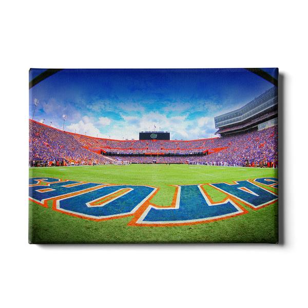 600x600 Florida Gators Canvas - Florida Gators Painting
