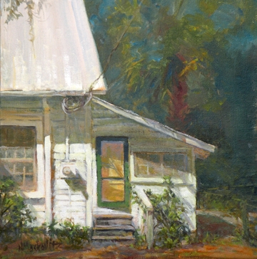 360x364 Intimate Florida Landscape Paintings By Nancy Moskovitz Open Air - Florida Landscape Painting