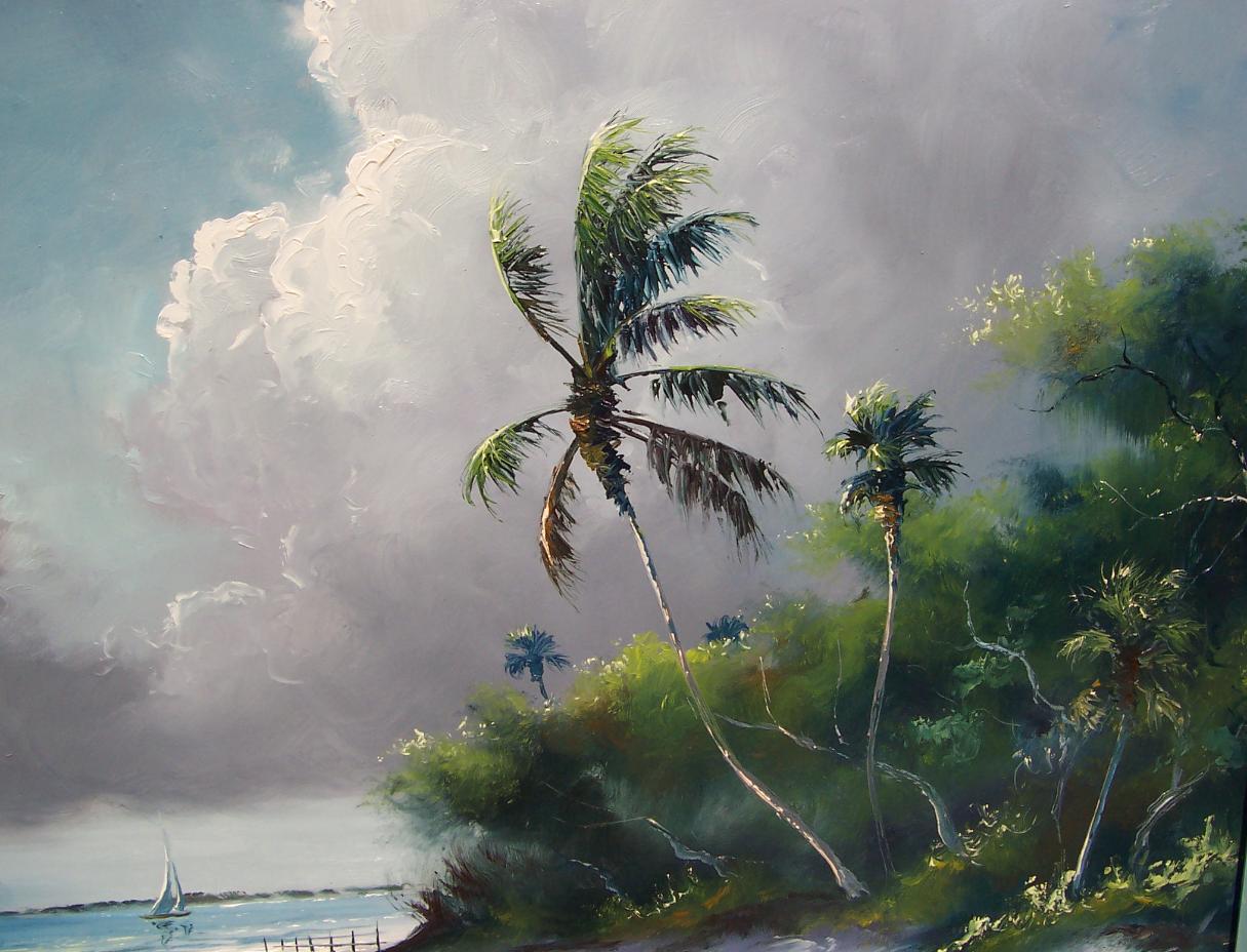 1215x928 Links - Florida Landscape Painting