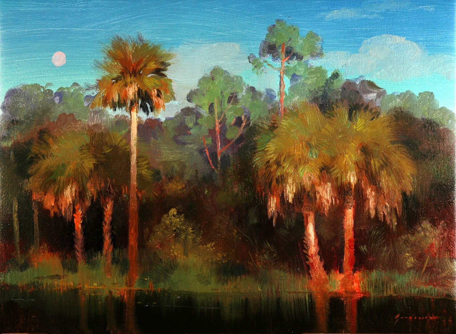 1600x1172 Living The Artist's Life Florida Oil Paintings - Florida Painting