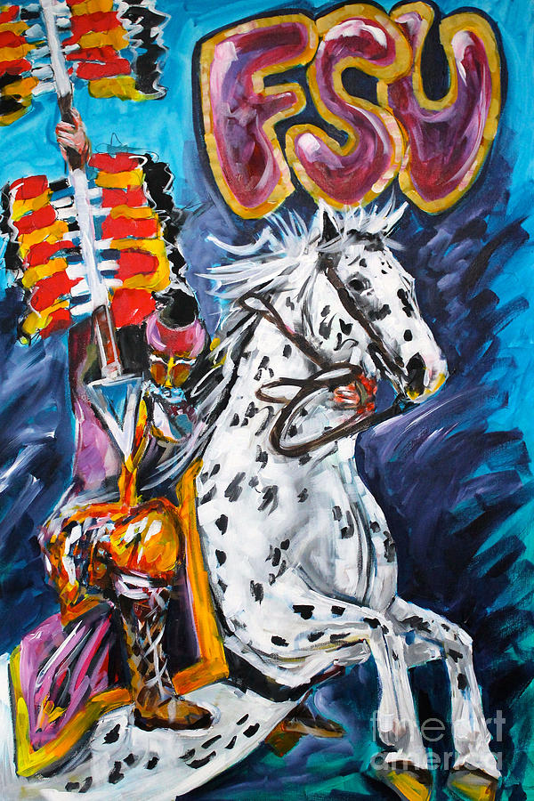 600x900 Florida State University Paintings Fine Art America - Florida State Painting
