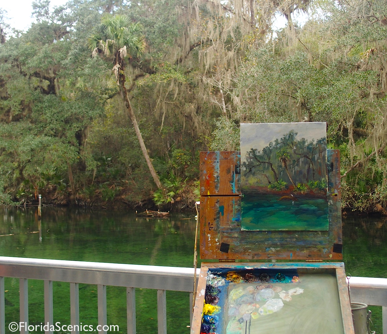 1296x1120 Park - Florida State Painting