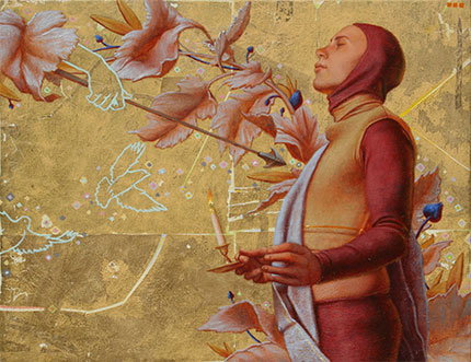 430x331 Springs Surreal - Florida State Painting