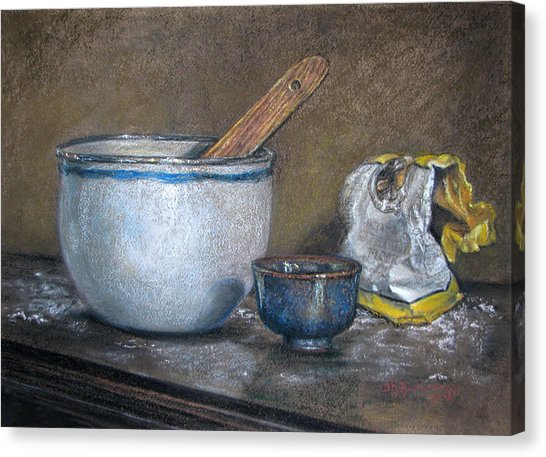 546x457 Just Enough Flour Painting By Dk Richardson - Flour Painting