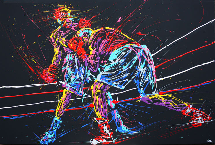 744x500 Flow Painting - Flow Art Painting