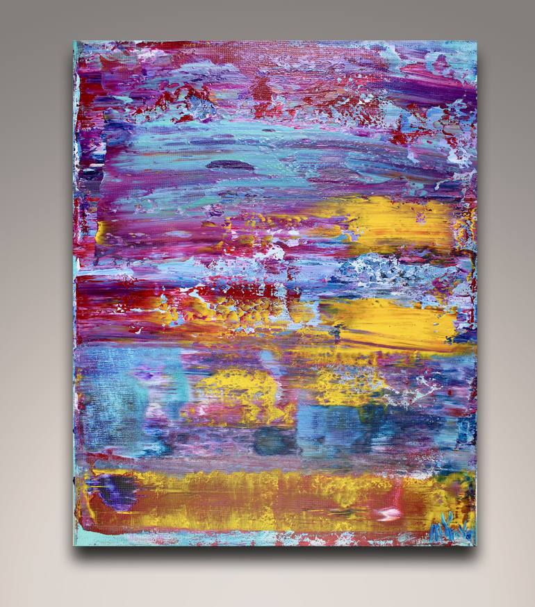 770x874 Saatchi Art River Flow Painting By Nestor Toro - Flow Art Painting