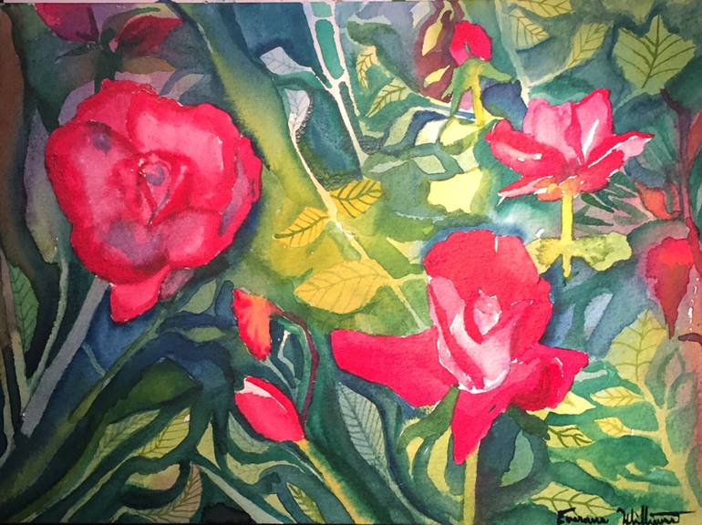 770x576 Saatchi Art Flower Arrangement - Flower Arrangement Painting