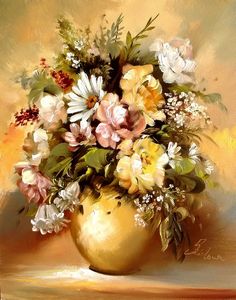 236x300 The 52 Best Art - Flower Arrangement Painting