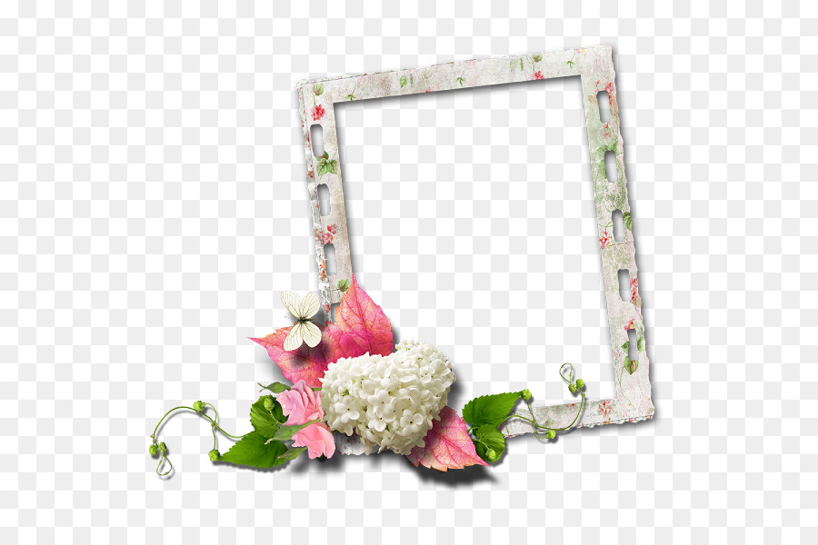 900x600 Picture Frame Photography Film Frame - Flower Border Painting