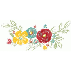 300x300 Silhouette Design Store - Flower Border Painting