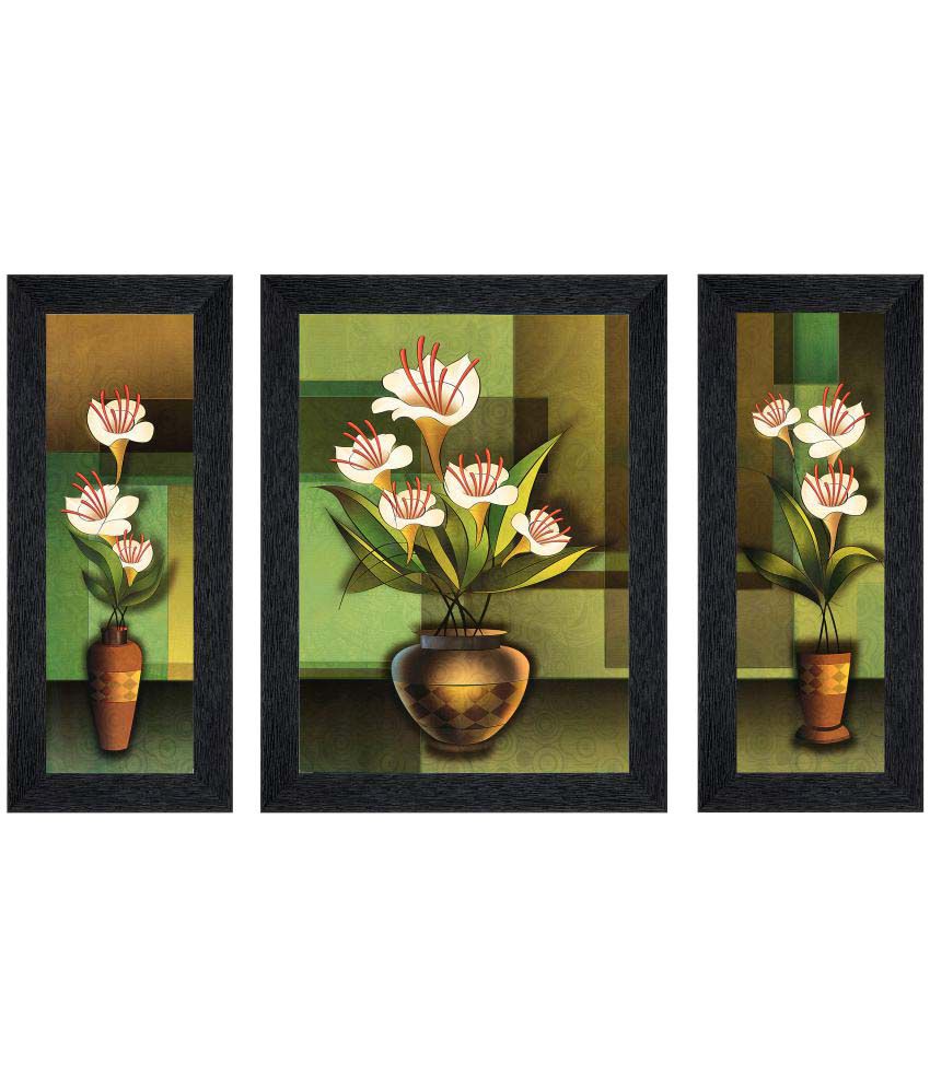 Flower Frame Painting at PaintingValley.com | Explore collection of ...