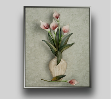 387x345 Second Life Marketplace - Flower Frame Painting