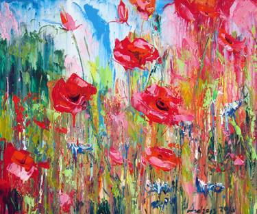 375x312 Flower Landscape Paintings For Sale Saatchi Art - Flower Landscape Painting