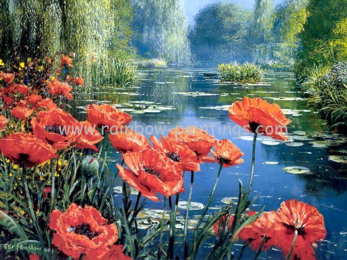 700x525 Garden Design Garden Design With Wallpapers Siper Super Landscape - Flower Landscape Painting