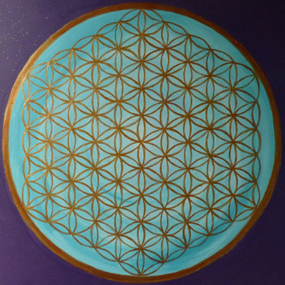 Flower Of Life Painting at PaintingValley.com | Explore collection of ...