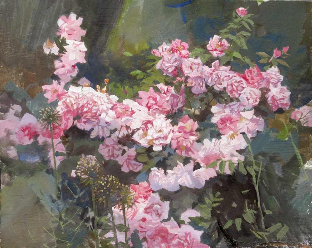 1000x796 Flower Painting In The Wild - Flower Painting