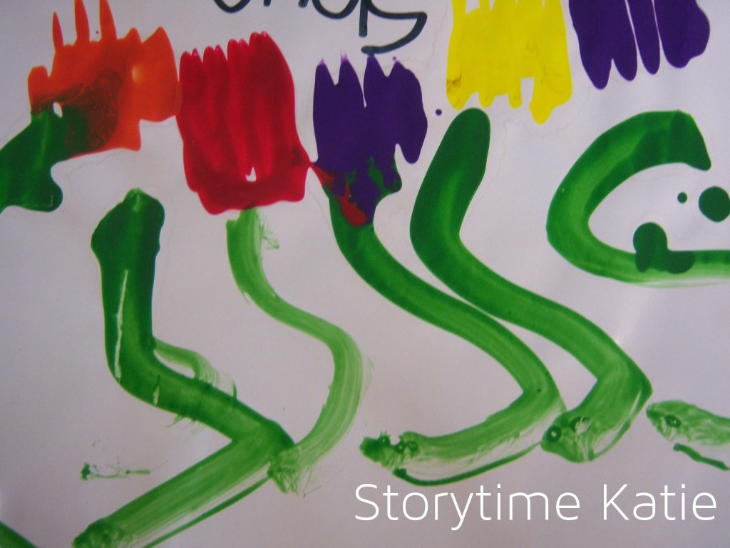 1024x768 Kids Art Flowers! Storytime Katie - Flower Painting For Kids