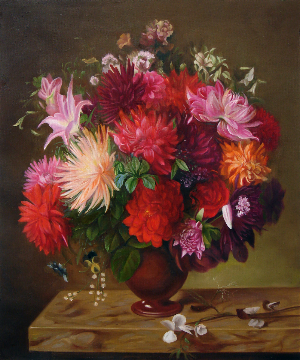 998x1200 Old Masters Turning Your Photos Into Old Master Paintings - Flower Painting Gallery