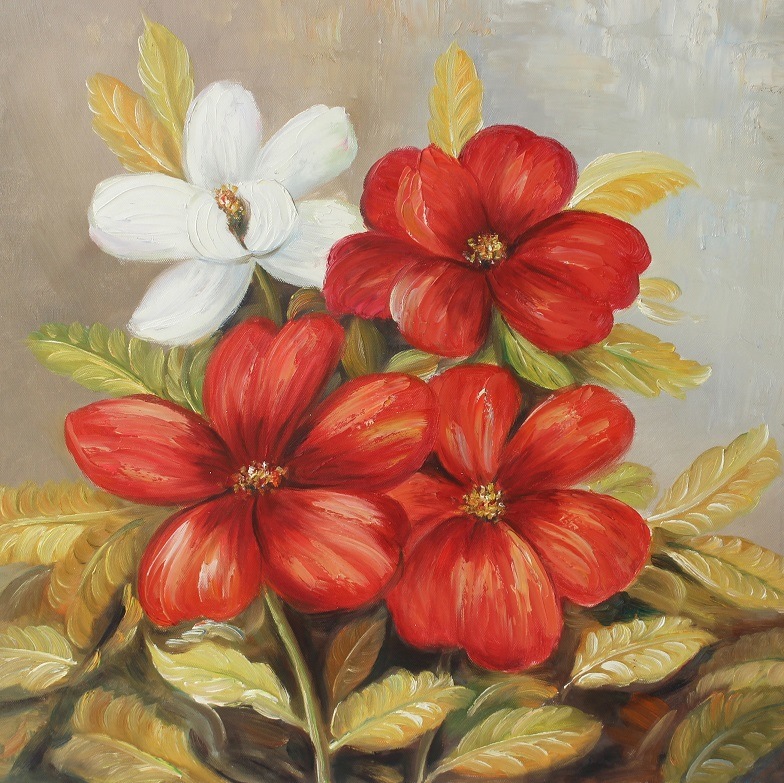784x783 China Nice Flower Painting - Flower Painting On Canvas