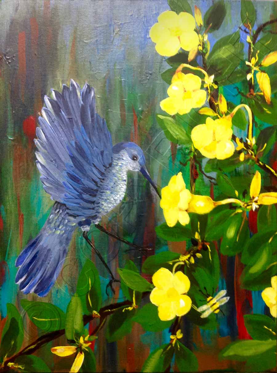 900x1209 Flower Paintings Art For Sale Art Brisbane Artist Oil - Flower Painting Pics