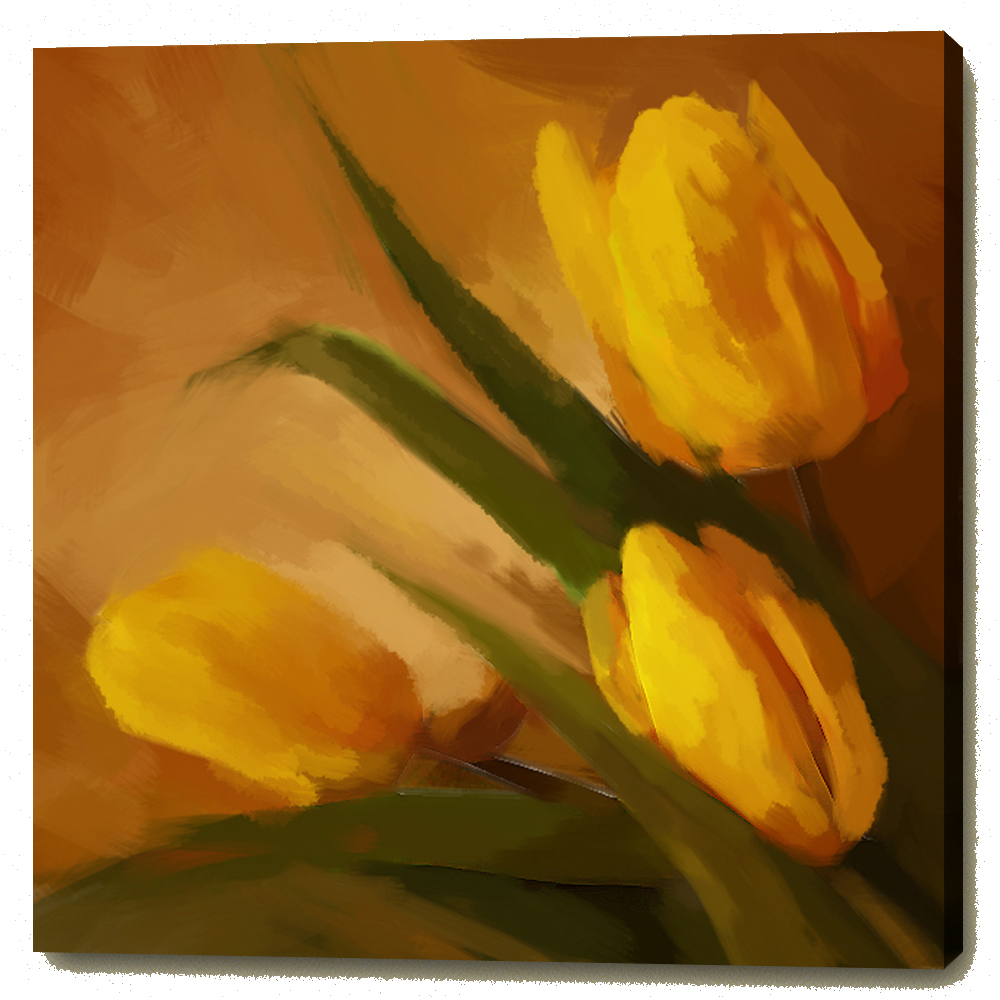 1000x1000 Flower Paintings - Flower Painting Pics