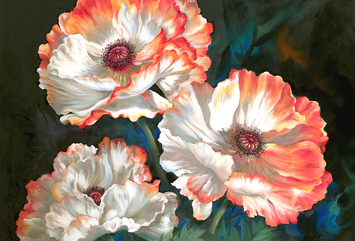 720x488 Gary Amp Kathwren Jenkins Paint With Passion - Flower Painting Pics