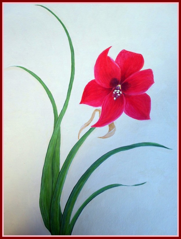 625x825 Shocking Simple Acrylic Flower Painting Wesharepics Easy Ideas - Flower Painting Pics