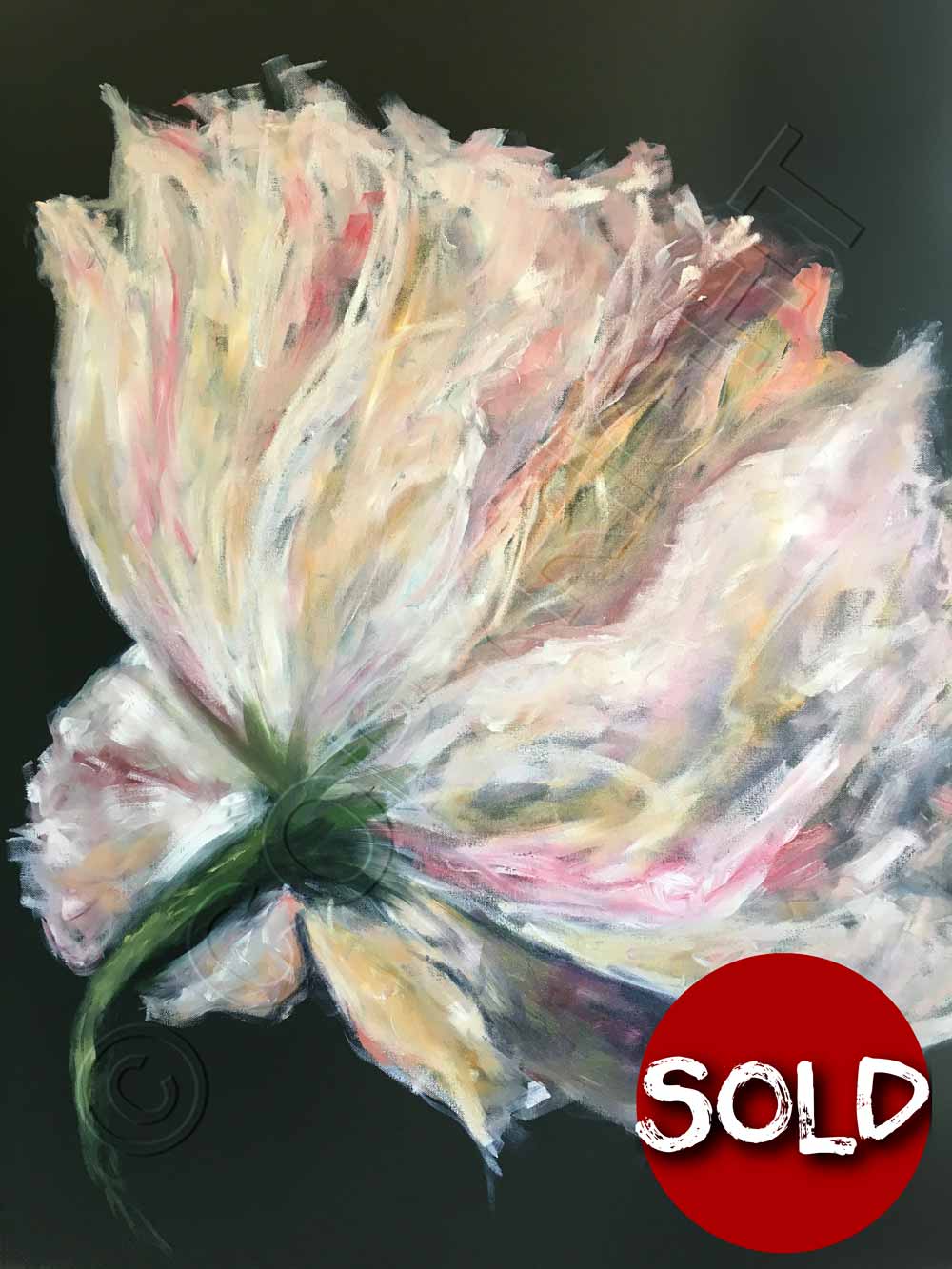 1000x1333 Flower Paintings Art For Sale Art Brisbane Artist Oil - Flower Picture Painting