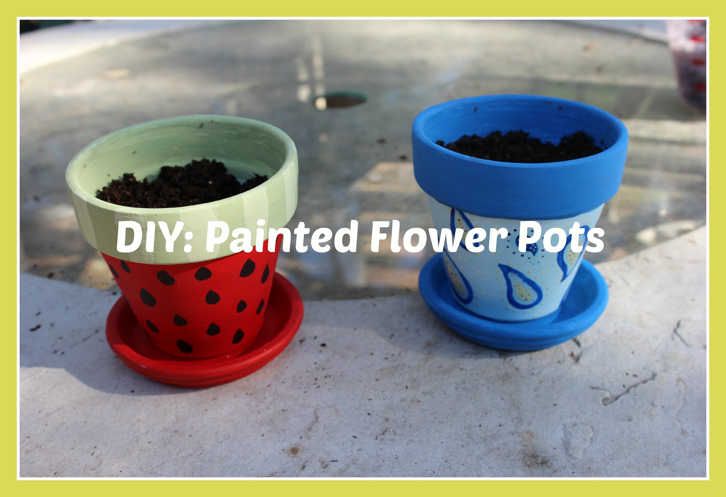 Flower Pot Painting At Paintingvalley Com Explore Collection Of