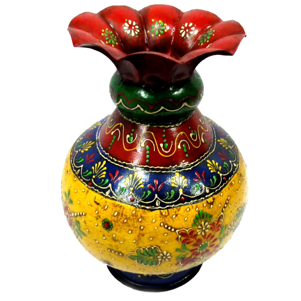 1000x1000 Brass Flower Pot Painted With Eco Friendly Colors Boontoon - Flower Pot Painting