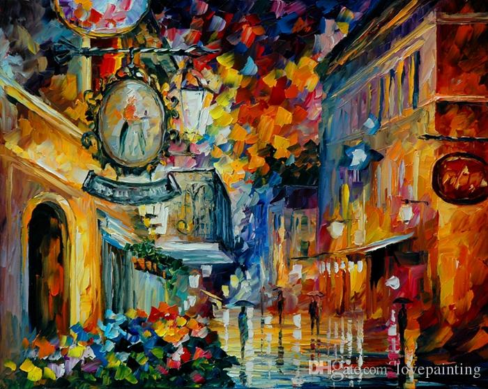 700x558 2018 Unframed Prints Russian Federation Color Oil Painting Flower - Flower Shop Painting