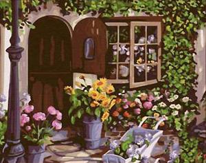 300x237 Warm Flower Shop Widerbuy - Flower Shop Painting