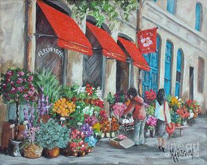 300x239 Flower Shop Painting - Flower Shop Painting